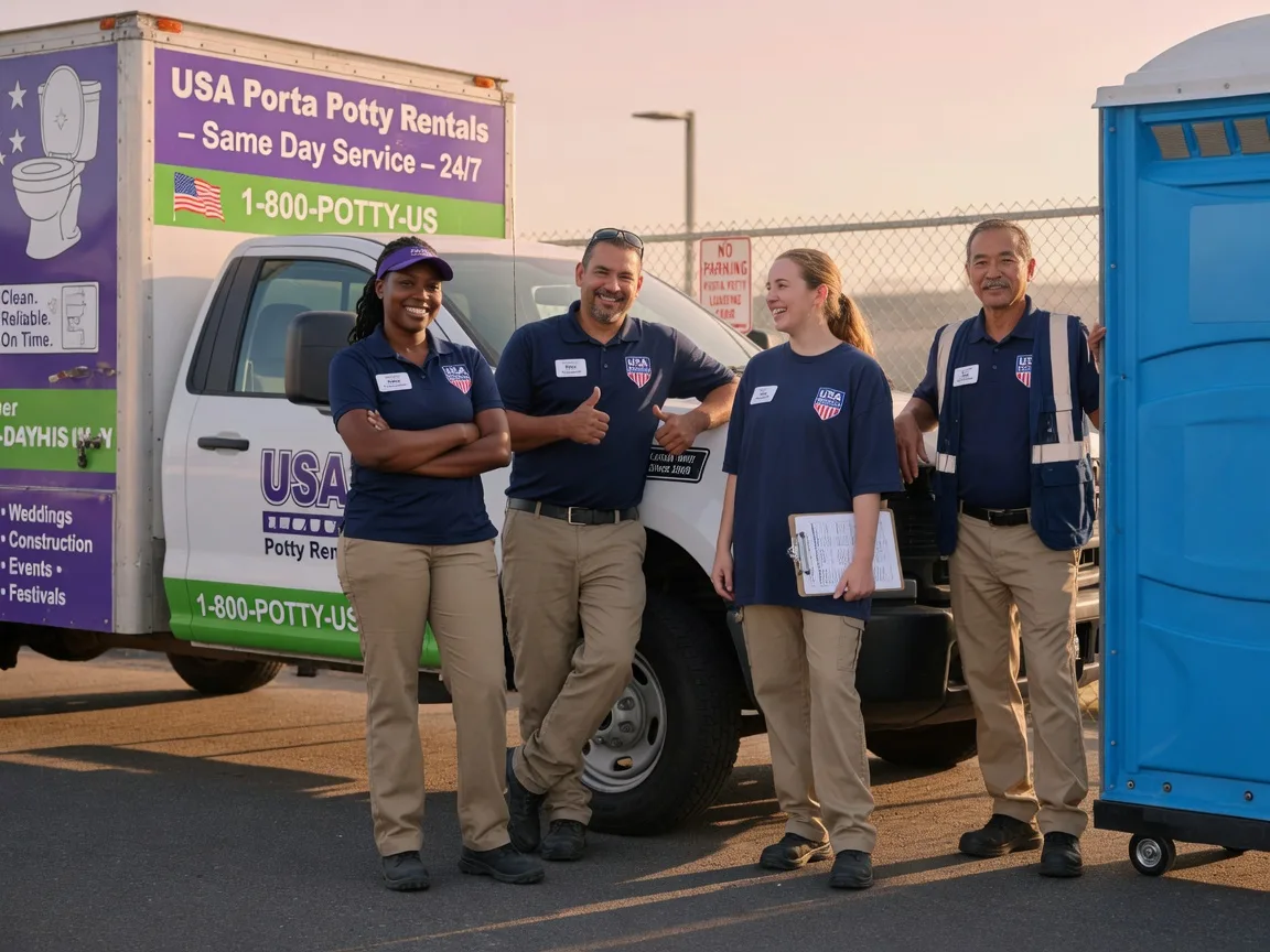 Porta Potty Rental company in Quinn, SD